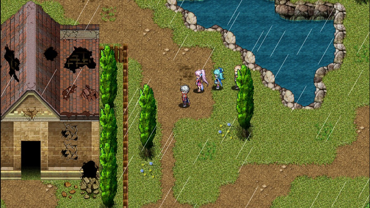 Miden Tower Limited Run 407 PlayStation 4 retro-style dungeon crawler RPG Kemco physical limited print release first-person turn-based combat exploration party-based magic system dungeon crawling collector’s item gameplay screenshot