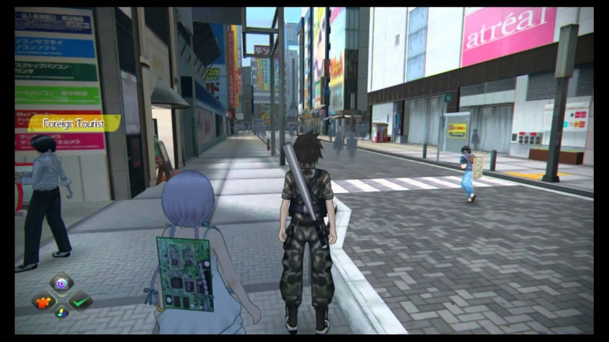 Akiba's Trip Undead and Undressed import gameplay for PlayStation Vita (PS VITA) video game