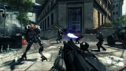 Crysis 2 Greatest Hits PlayStation 3 PS3 for retro video game enthusiasts featuring first person shooter gameplay futuristic nanosuit abilities stealth and combat mechanics urban sci fi warfare cinematic campaign missions and collectible gaming appeal gameplay 