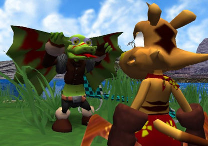 Ty the Tasmanian Tiger – PlayStation 2 (PS2) gameplay for the video game, 3D platformer genre