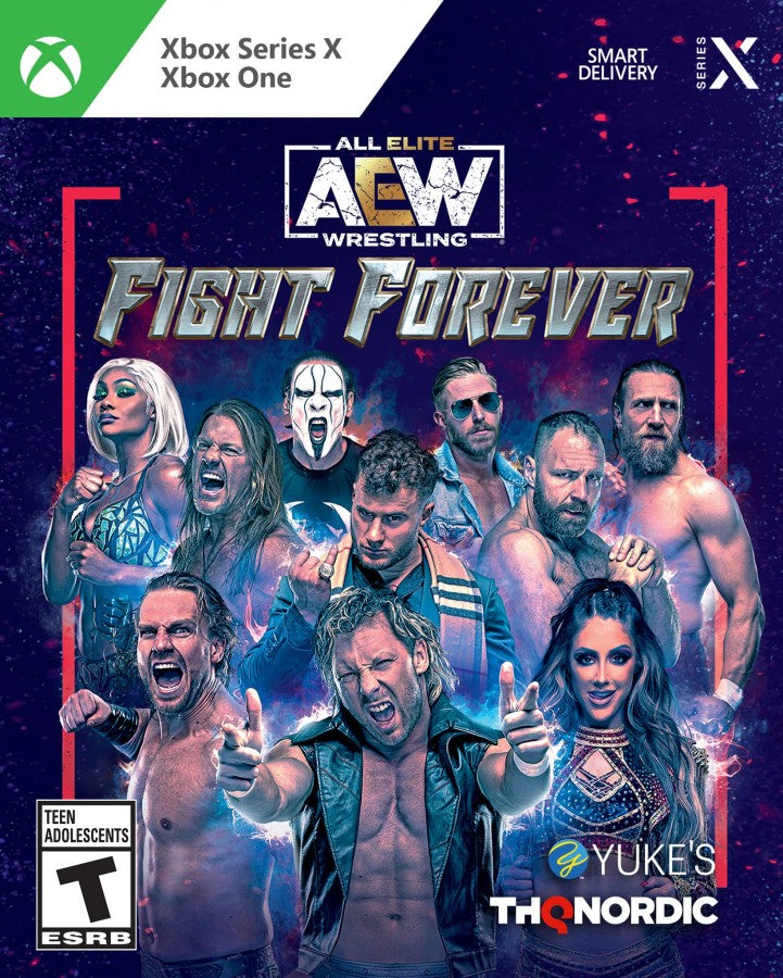 AEW: Fight Forever cover art for Xbox One (XONE) video game