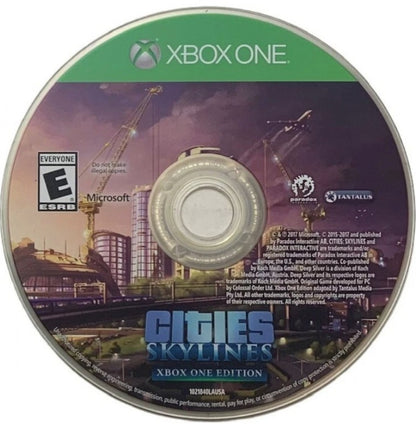 Cities: Skylines Parklife Edition – Xbox One (XONE) disc for city-building simulation game with park management expansion