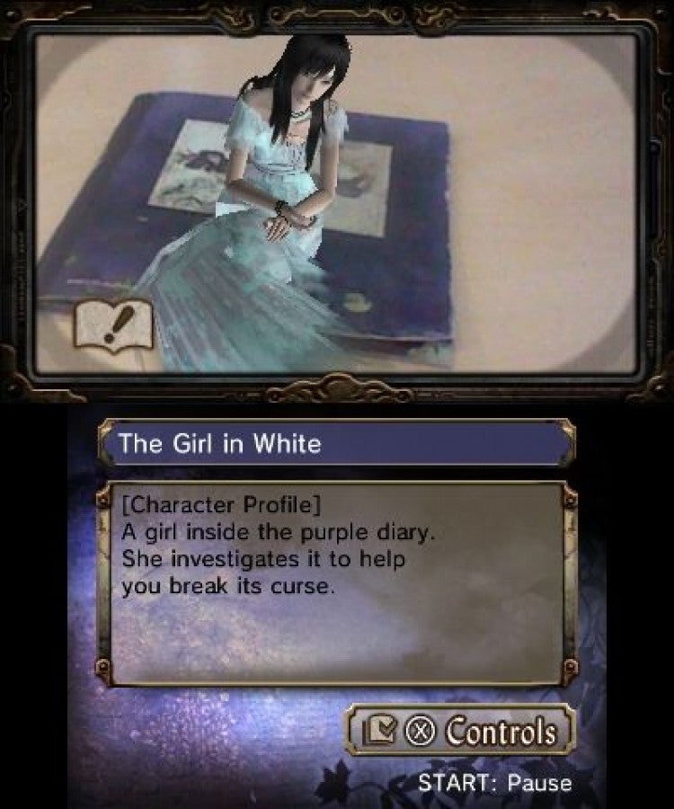 Spirit Camera The Cursed Memoir Nintendo 3DS game featuring augmented reality horror gameplay, puzzle solving, and ghost hunting using the system’s camera for immersive storytelling gameplay