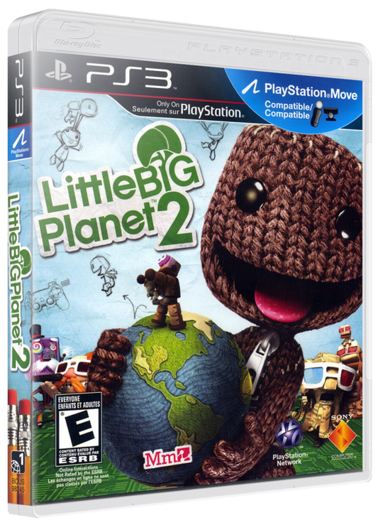 LittleBigPlanet 2 cover art for PlayStation 3 (PS3) video game
