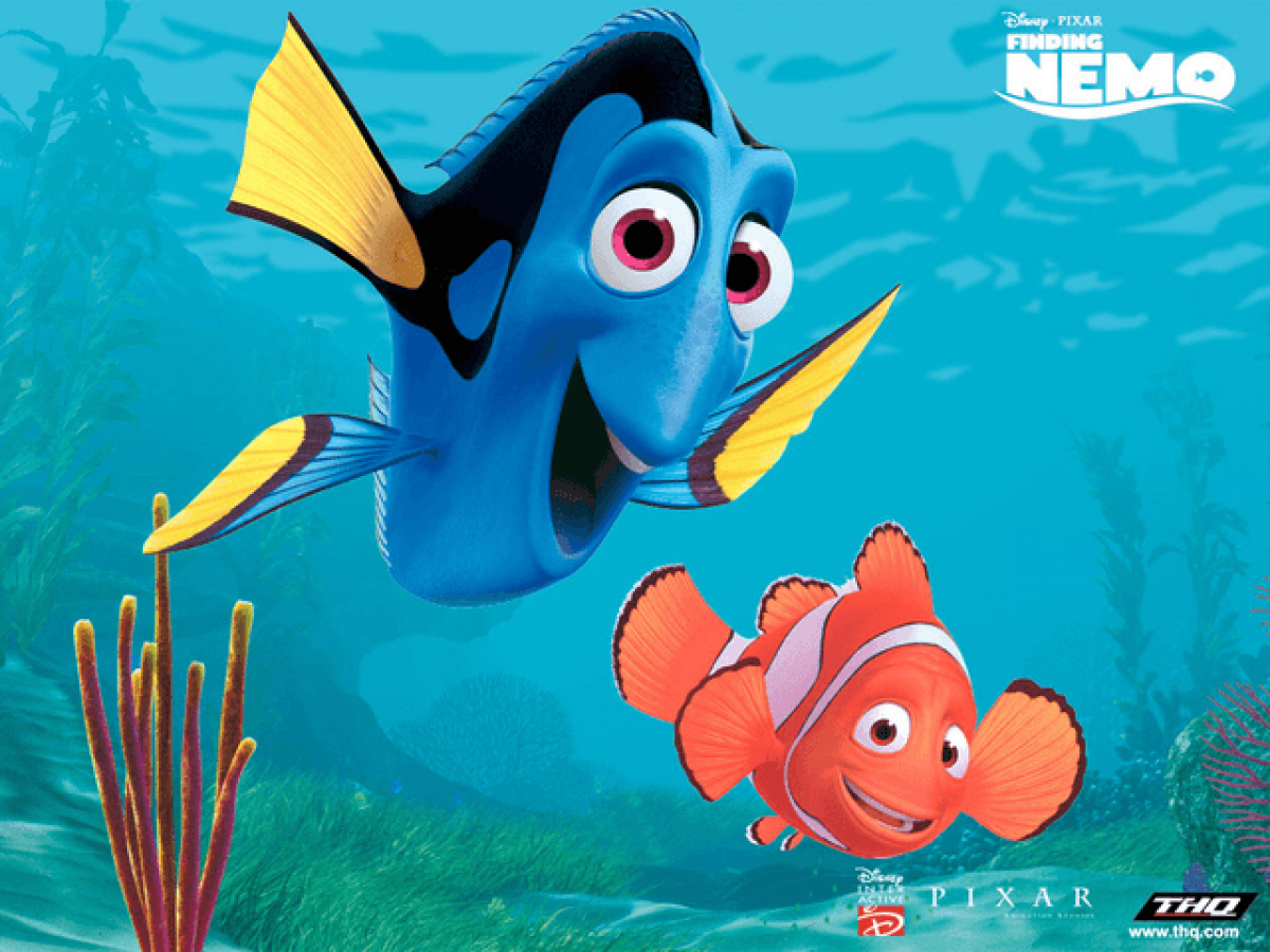 Disney Pixar: Finding Nemo title screen art for Xbox (XBOX) video game