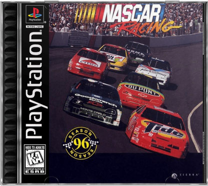 NASCAR Racing cover art for PlayStation 1 (PS1) video game