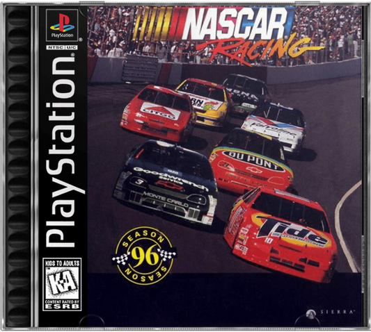 NASCAR Racing cover art for PlayStation 1 (PS1) video game