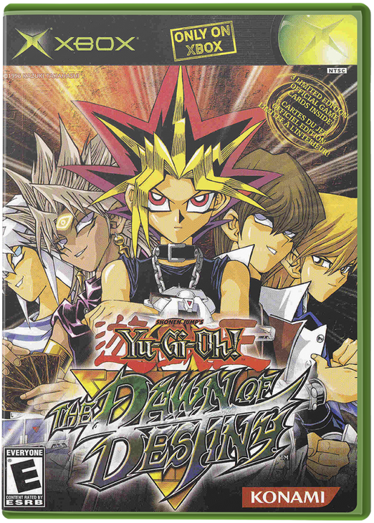 Yu-Gi-Oh!: The Dawn of Destiny – Xbox (XBOX) cover art for video game for XBOX
