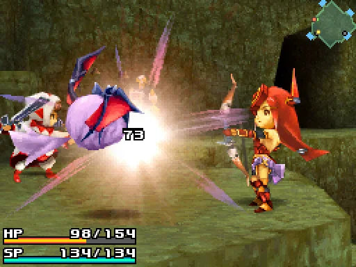 Final Fantasy Crystal Chronicles Ring of Fates game for the Nintendo DS featuring action RPG gameplay with real time combat multiplayer co op and a story driven fantasy adventure with twin protagonists exploring magical worlds gameplay