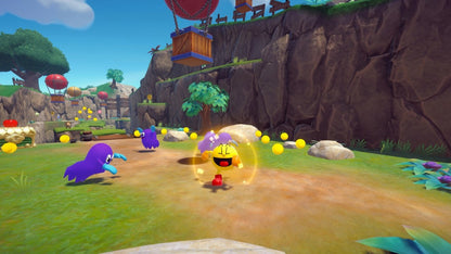 Pac-Man World Re-Pac 2 PS5 game featuring classic arcade platforming, colorful 3D levels, and modern remastered visuals for PlayStation 5 gameplay