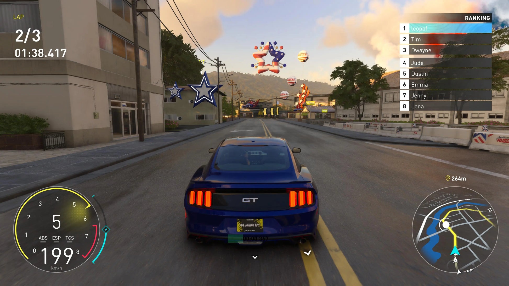 The Crew Motorfest PS5 game featuring open-world racing, high-speed arcade driving, and vibrant festival-style motorsport gameplay on PlayStation 5 gameplay screenshot