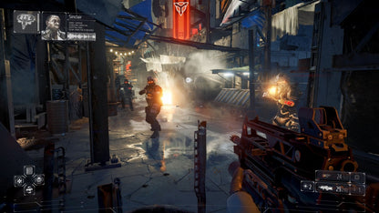 Killzone: Shadow Fall – PlayStation 4 (PS4) video game gameplay, first-person shooter game.