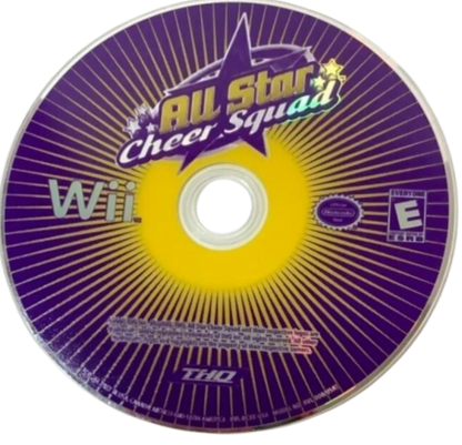 All-Star Cheer Squad disc for Nintendo Wii (Wii) video game