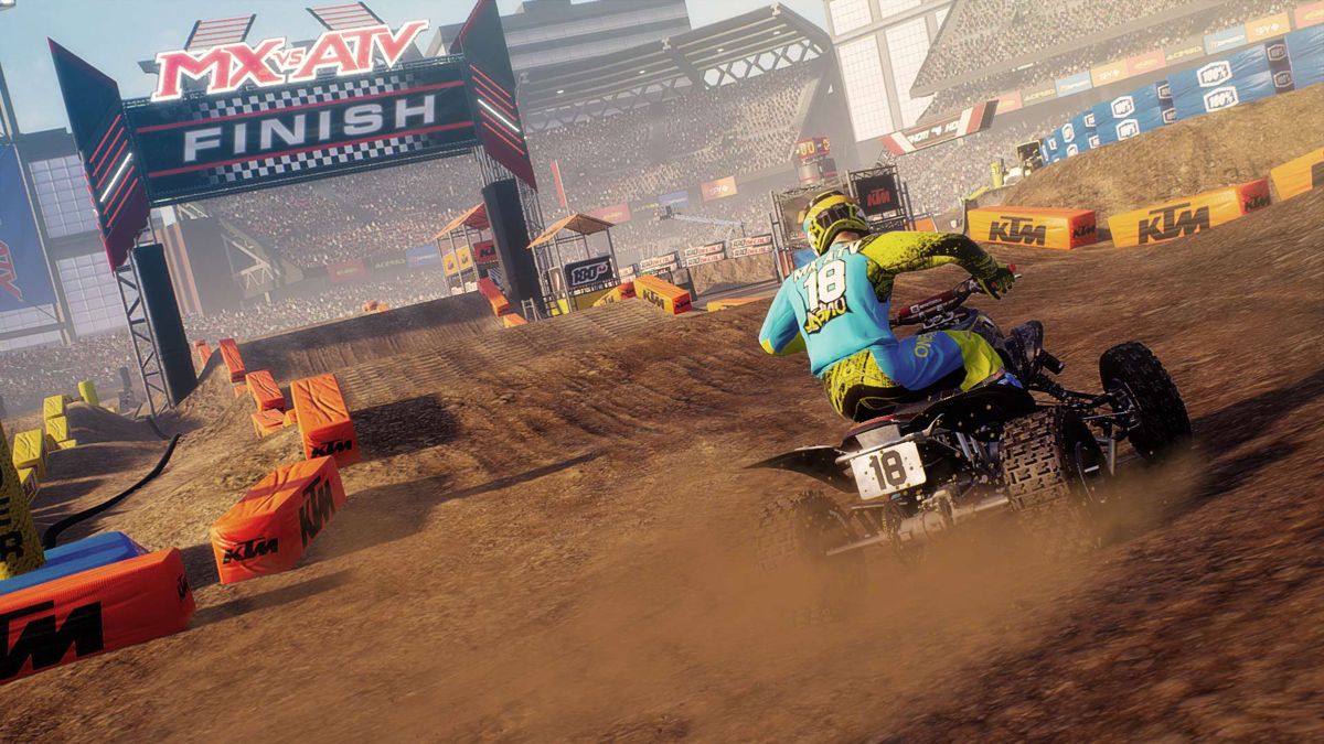 MX vs ATV: All Out – PlayStation 4 (PS4) video game gameplay, off-road racing game with motorcycles and all-terrain vehicles