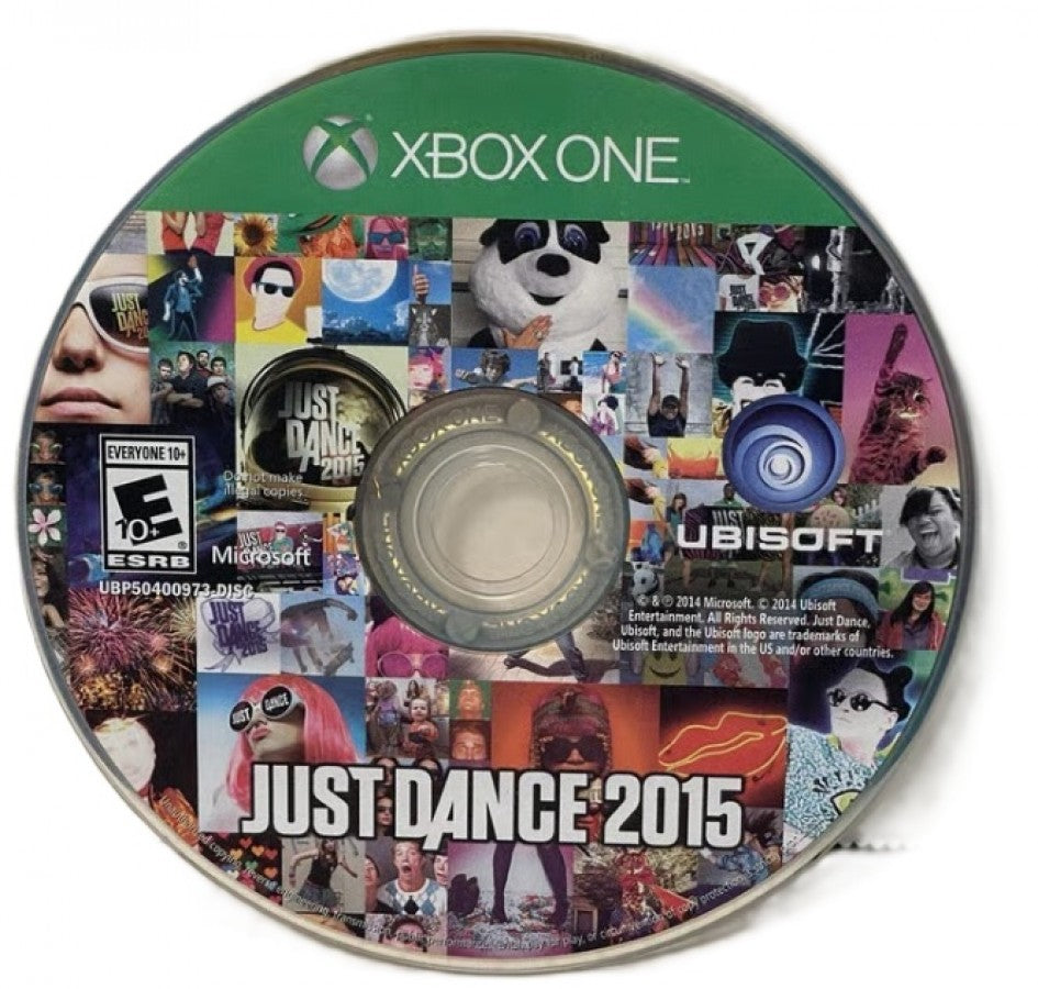 Just Dance 2015 disc for Xbox One (XONE) rhythm-based dance party video game