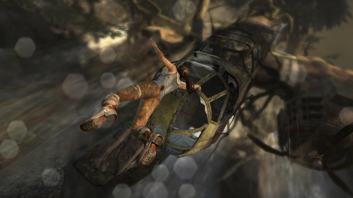 Tomb Raider gameplay for XBox 360 (X360) video game