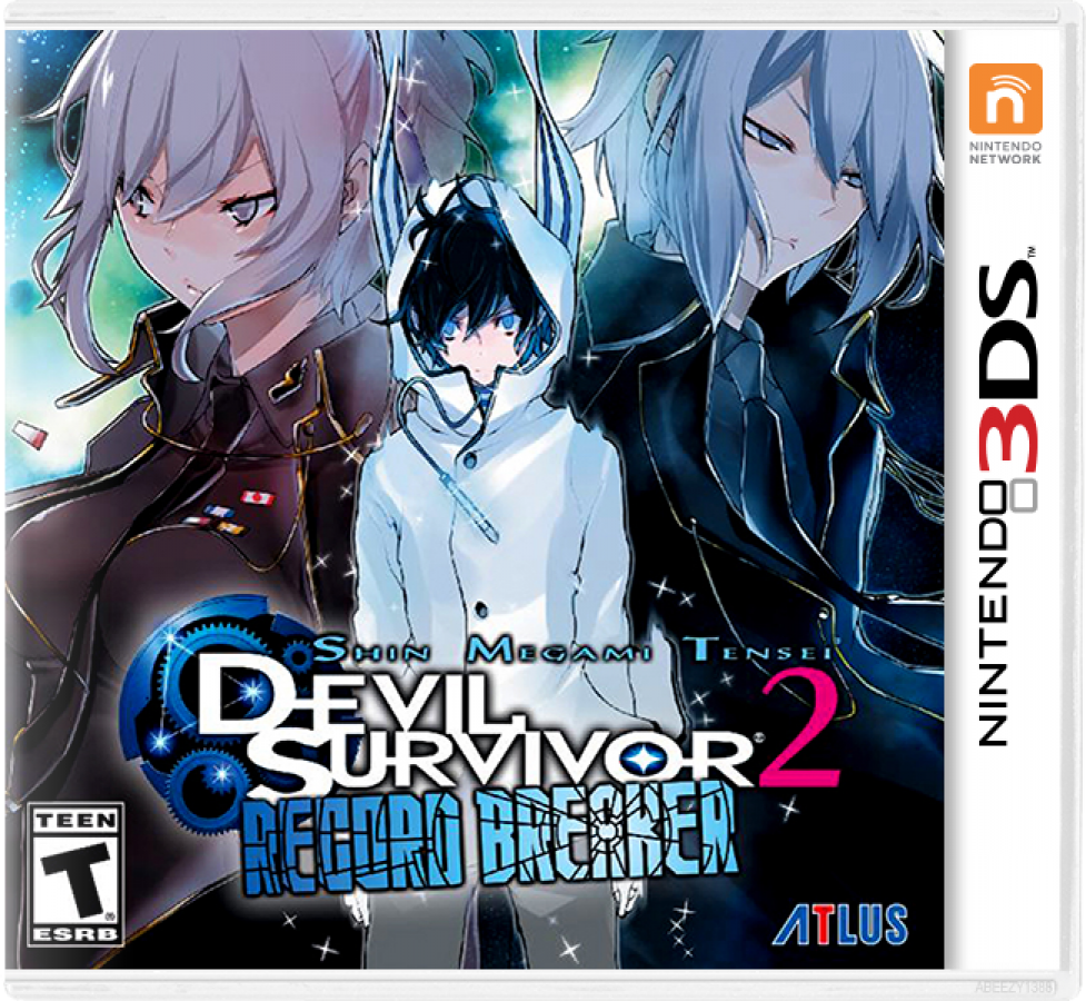 Shin Megami Tensei: Devil Survivor 2 - Record Breaker cover art for Nintendo 3DS (3DS) video game