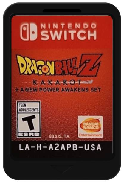 Dragon Ball Z Kakarot plus A New Power Awakens Set cartridge for Nintendo Switch NS video game