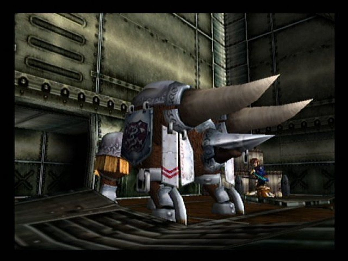 Skies of Arcadia Legends gameplay for Nintendo GameCube (GC) fantasy RPG adventure video game