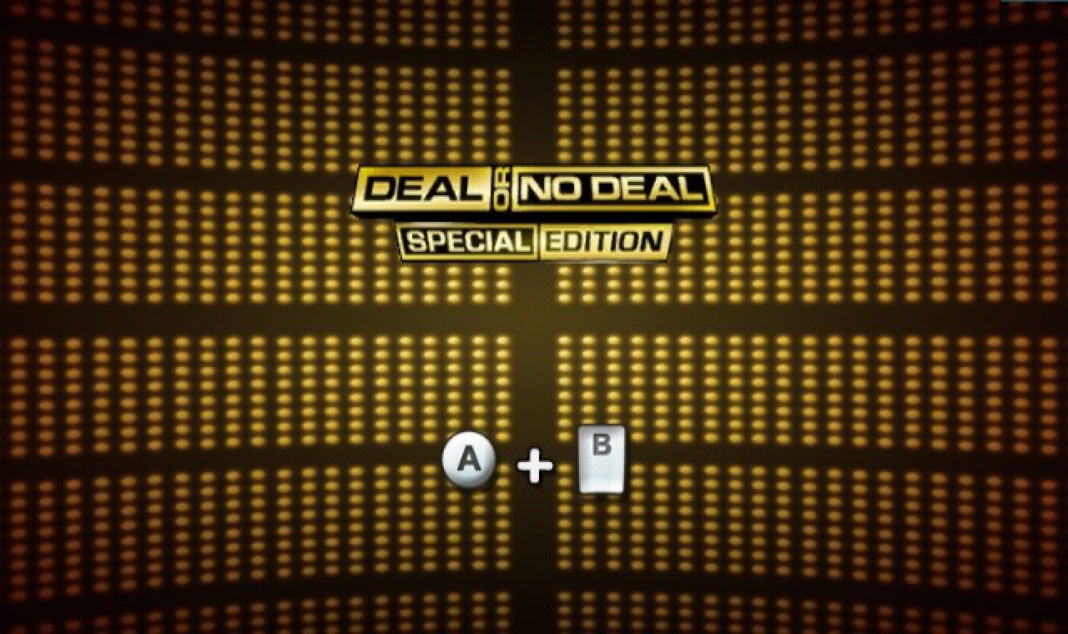 Deal or No Deal: Special Edition title screen art for Nintendo Wii (Wii) video game
