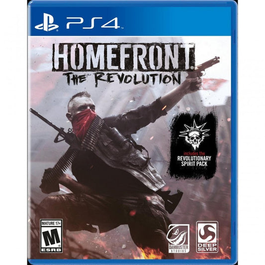 Homefront The Revolution SteelBook Edition cover art for PlayStation 4 PS4 video game