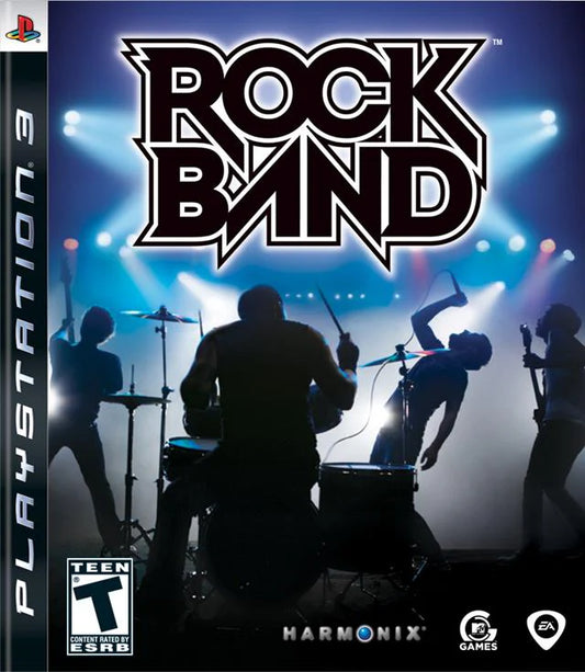 Rock Band cover art for PlayStation 3 (PS3) video game