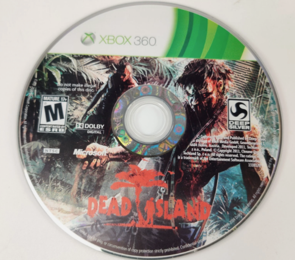 Escape Dead Island disc for Xbox 360 (X360) survival horror action-adventure video game