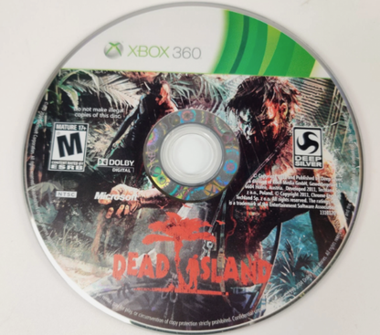 Escape Dead Island disc for Xbox 360 (X360) survival horror action-adventure video game
