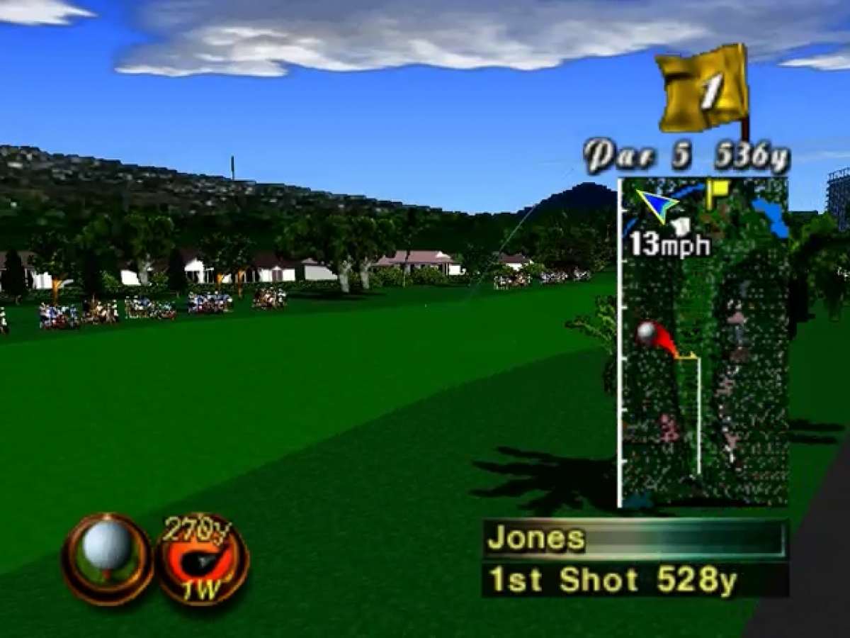 Waialae Country Club gameplay for Nintendo 64 N64 video game