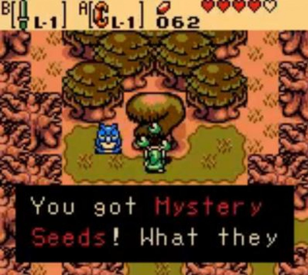 The Legend of Zelda Oracle of Ages Game Boy Color GBC for retro video game enthusiasts featuring action adventure gameplay time travel mechanics classic dungeon exploration puzzle solving top down combat memorable characters and collectible gaming appeal gameplay 