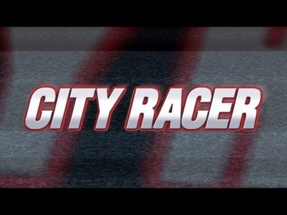City Racer start screen for GameCube (GC) arcade street racing video game