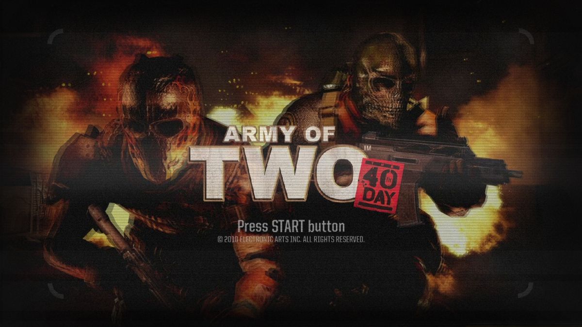 Army of Two: The 40th Day gameplay for PlayStation 3 (PS3) video game