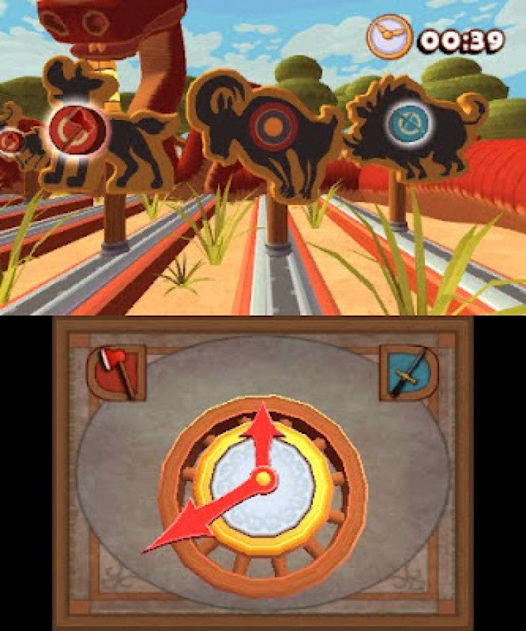 Carnival Games: Wild West 3D gameplay for Nintendo 3DS (3DS) party minigame video game