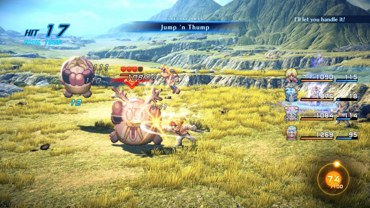 Star Ocean The Second Story R PS5 game featuring remastered HD-2D visuals, real-time action RPG combat, and a classic sci-fi fantasy adventure on PlayStation 5 gameplay