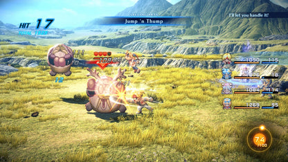 Star Ocean The Second Story R PS5 game featuring remastered HD-2D visuals, real-time action RPG combat, and a classic sci-fi fantasy adventure on PlayStation 5 gameplay