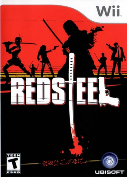 Red Steel – Nintendo Wii (Wii) first-person shooter action adventure video game cover art