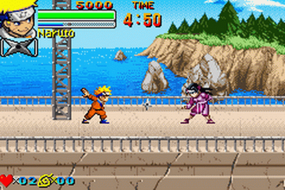 Naruto Ninja Council gameplay for Game Boy Advance (GBA) video game