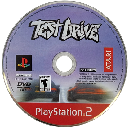 Test Drive [Greatest Hits] – PlayStation 2 (PS2) disc for video game