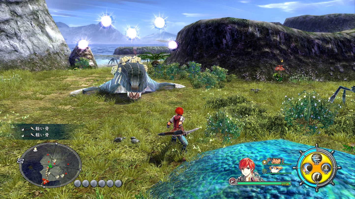 Ys VIII Lacrimosa of DANA Deluxe Edition PS5 game featuring fast-paced action RPG combat, expansive island exploration, and exclusive deluxe edition content gameplay