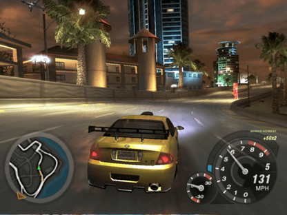 Need for Speed: Underground 2 for Xbox (XBOX) at Gamers INC, featuring a massive open-world city to explore with deep car customization, street racing events, and an immersive tuner culture experience where you build the ultimate custom ride gameplay screenshot
