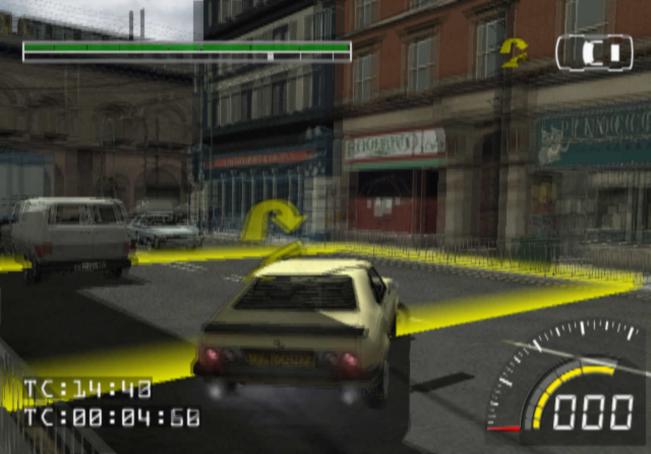 Stuntman gameplay for PlayStation 2 (PS2) video game