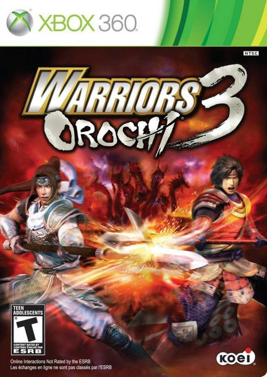 Warriors Orochi 3 cover art for Xbox 360 (X360) video game