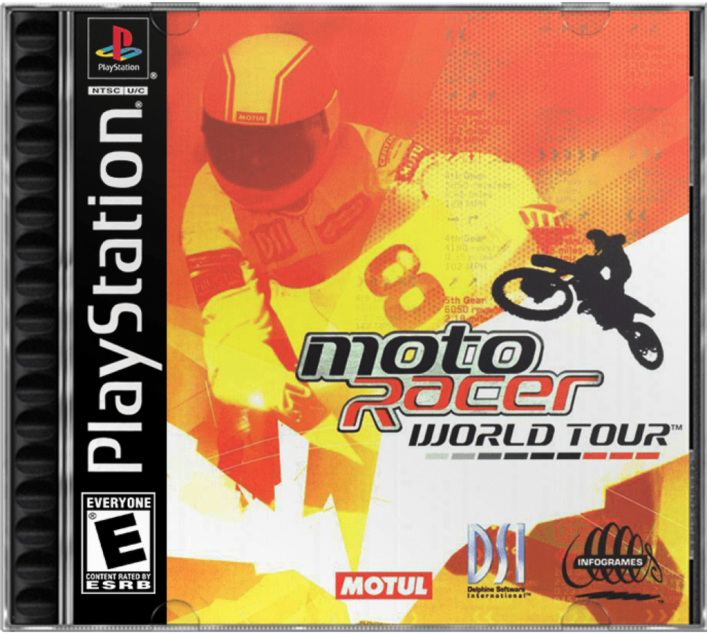 Moto Racer World Tour PS1 | High-Speed Motorcycle Racing
