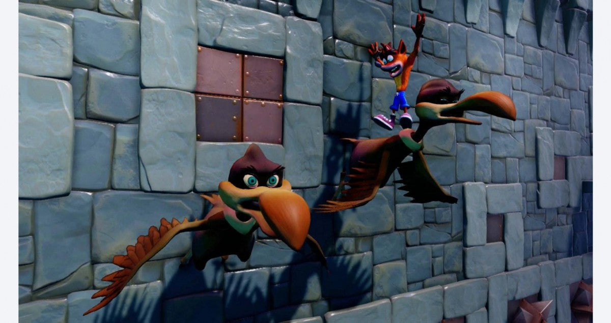 Crash Bandicoot N Sane Trilogy gameplay image for Nintendo Switch (NS) video game