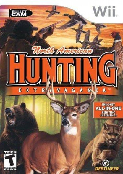 North American Hunting Extravaganza cover art for Nintendo Wii (Wii) video game