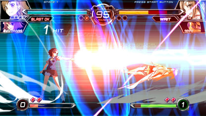 Dengeki Bunko Fighting Climax gameplay for PlayStation 3 (PS3) video game