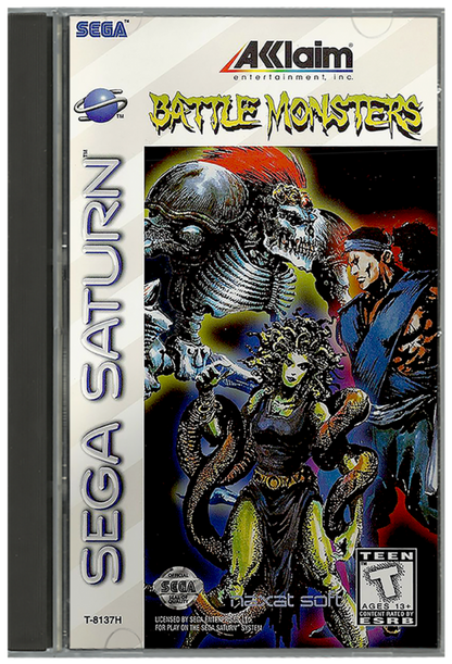 Battle Monsters cover art for Sega Saturn SS video game