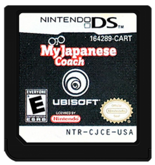 My Japanese Coach cartidge art for Nintendo DS (DS) video game