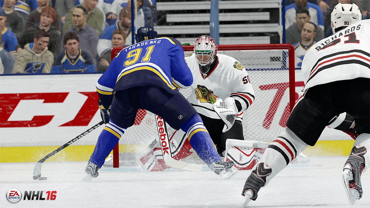 NHL 16 – PlayStation 4 (PS4) video game gameplay, ice hockey sports simulation game