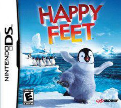 Happy Feet cover art for Nintendo DS (DS) musical rhythm adventure video game